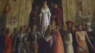 中世のおとぎばなしに出てくるようなお城