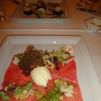 ここの食事はレベルが高い