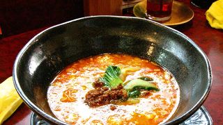 絶品！坦々麺。観光ついでに食べても後悔なし！