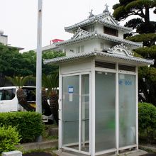 市民会館近くの公衆電話