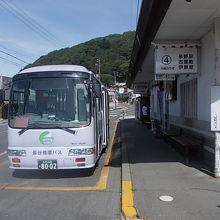 JRバス高遠駅から発着する長谷巡回バス