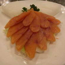 カラスミは濃厚な味