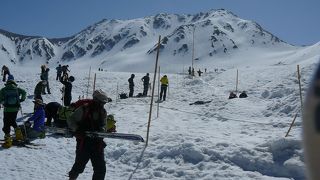 立山山岳スキー場