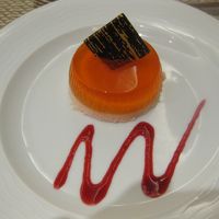 デザートはイチゴのムース♪