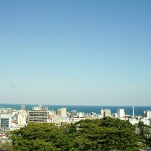小田原城天守からの風景