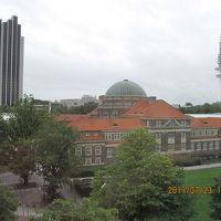 ハンブルグ大学側の部屋からの眺望