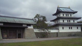 北海道唯一の天守閣のある城です。