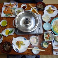 豪華な鯛づくしの料理