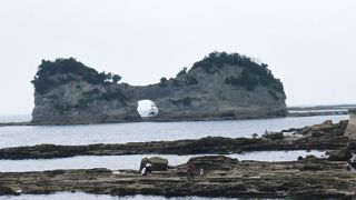 丸い穴が・・・