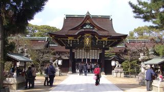 北野天満宮に桜はありません