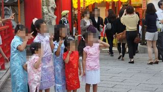 いい雰囲気の中華街