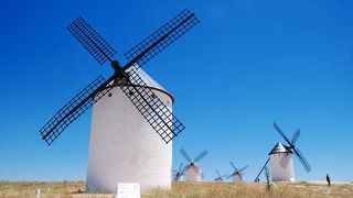 とにかく風車の白が美しかった