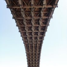 橋の下からパチリ