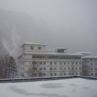 ４月にも雪の中