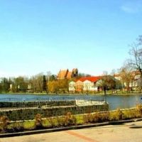 Ilawa旧市街はお洒落な街並みです