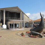 クジラ漁の様子を展示している博物館