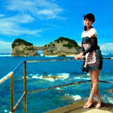 お手軽記念撮影スポットはこの手すりのあるところ