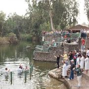 イエス洗礼の場所