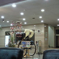 ロビーがお洒落です