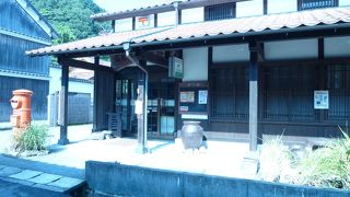 景観に溶け込んでいます。