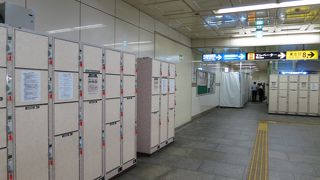 激混み三宮コインロッカーは地下鉄が狙い目