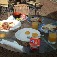 朝食バイキング充実