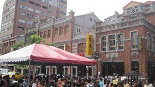 台北の古い街並みが残る場所