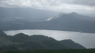 小清水峠からの眺めも捨て難い。