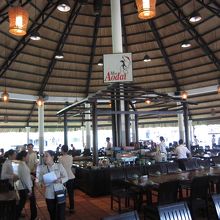 ゆったりとした空間あり。