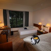 泊まった部屋はロビーと同じ階。