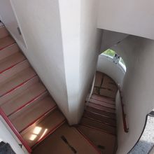 灯台の階段