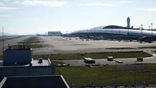 時間があれば離発着を楽しめます