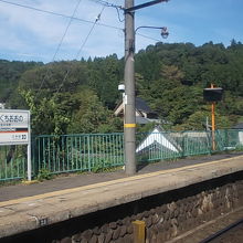 駅ホームの様子