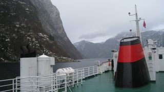 フィヨルドの冬