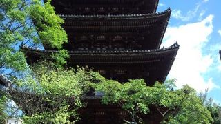 京都のシンボル的な五重の塔