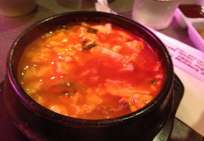 水豆腐鍋(スンドゥブ・チゲ)