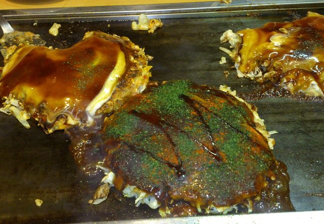 大阪の粉モンの店　色々あれど