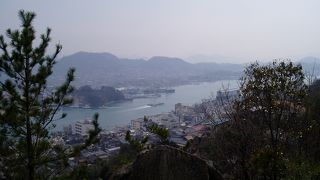 尾道を一望できるお寺