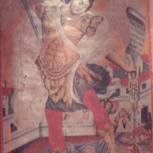 天使ミハエルでしょう。