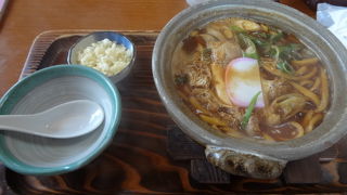 中津川の味噌煮込みうどん