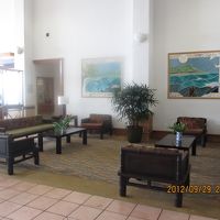 開放的なロビー