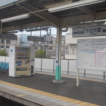 駅ホームの様子