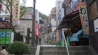 伊香保温泉といえば石段です。