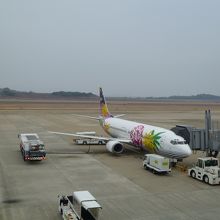 沖縄行きソラシドエア　B737-400