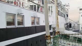 歴史ある豪華客船