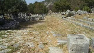 イオニア人の都市の遺跡です。