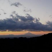 三浦半島の富士山