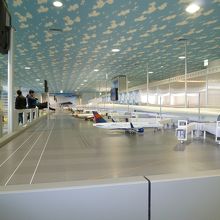 展望ホール内の巨大ジオラマ