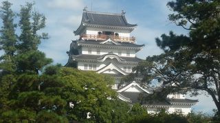 福山城博物館　JR福山駅から10秒（再建）