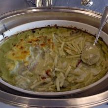 ルッコラのグリーングラタン 